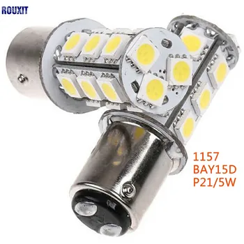 

100x Quality 12V S25 Car light led P21/5W bay15d 1157 18 leds 18 led smd 18smd 5050 lamp