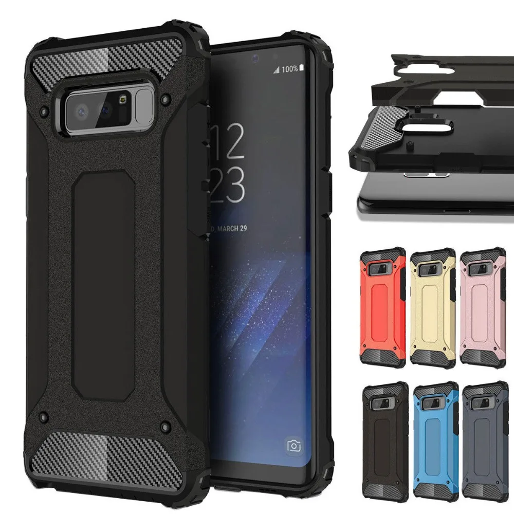 Для samsung Galaxy S10 Plus s9 s8 s7 s6 Чехол для телефона противоударный Гибридный чехол бампер
