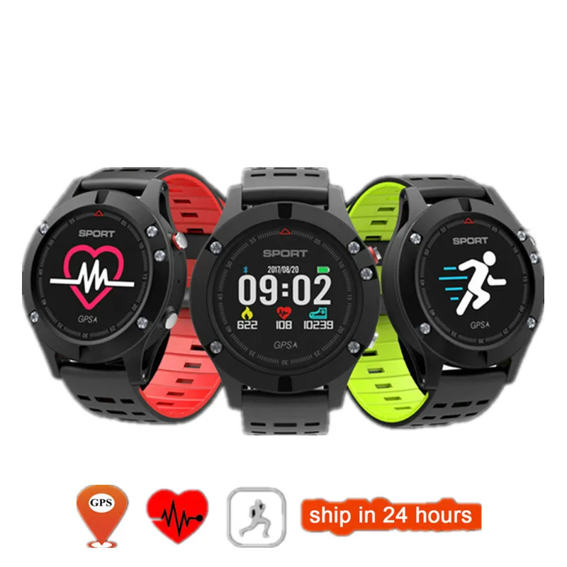 

F5 GPS Smart watch Altimeter Barometer Thermometer Bluetooth 4.2 Smartwatch Wearable devices for iOS Android Mobile Phone