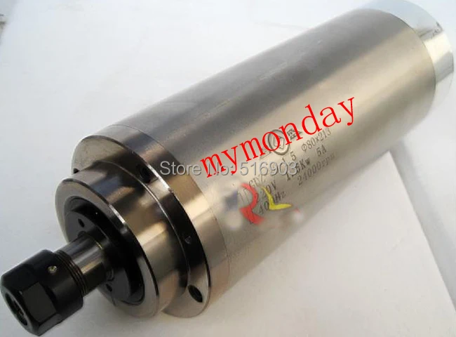 1.5KW ER16 220V мотор шпинделя водяного охлаждения CNC шпиндель бит с водяным