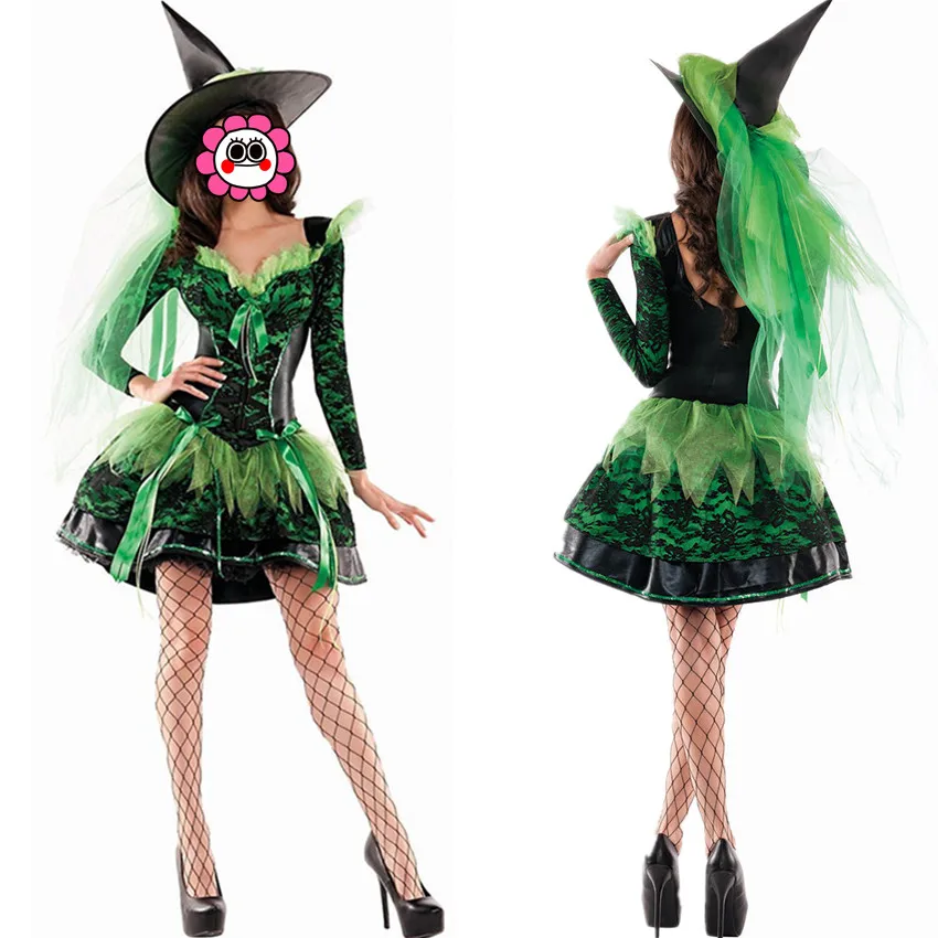 Abbille Sexy Costume Halloween Dress Costume Sexy Witch Vampire Costume