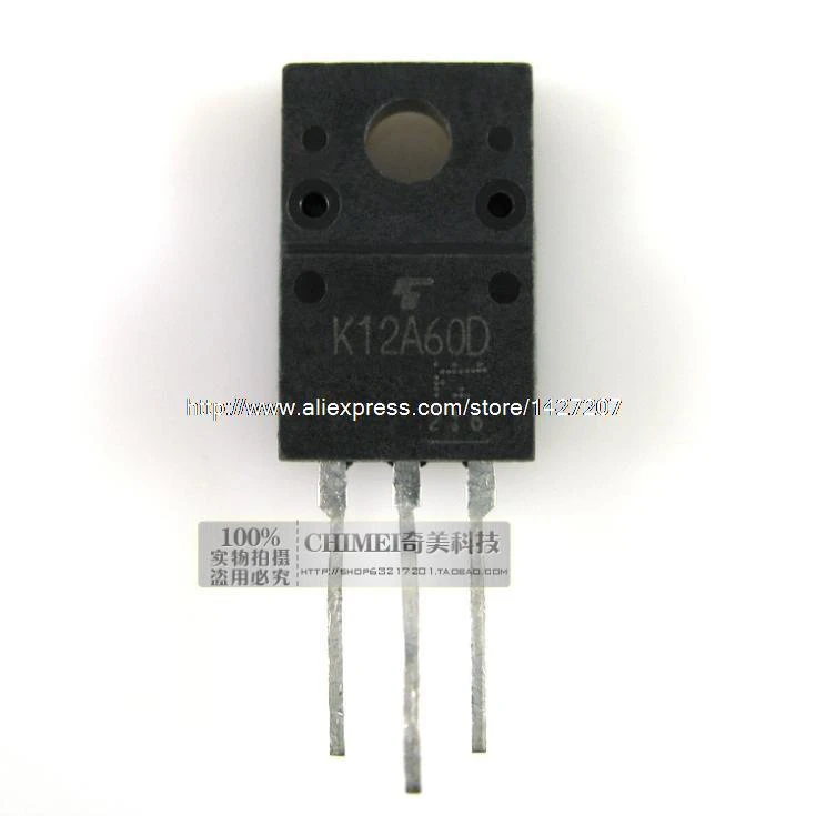 K12A60U 12A60 LCD MOS FET transistor 12A 600V