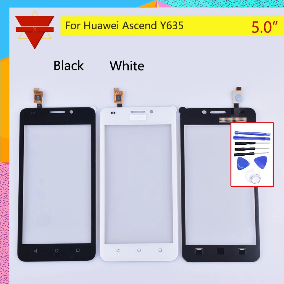 Новый сенсорный экран 5 0 дюйма для Huawei Ascend Y635 Y 635 дигитайзер сенсорного экрана