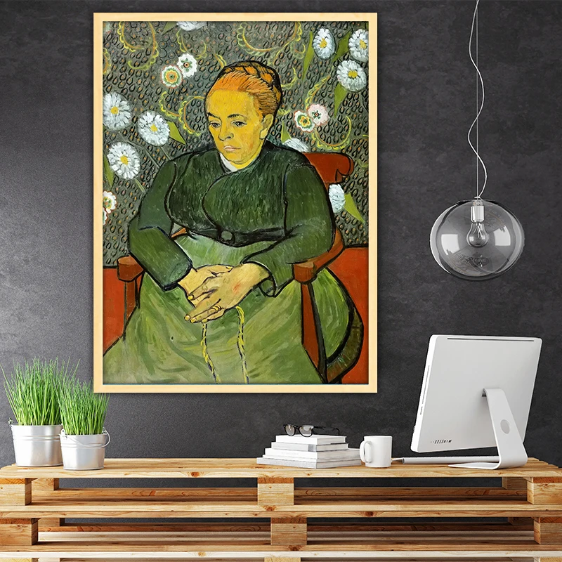 Van Gogh La Berceuse Portrait Of Madame Roulin Diy By Numbers