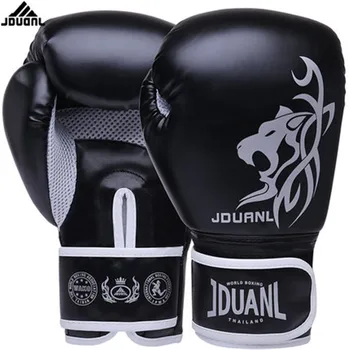 

10 oz PU Muay Thai Boxing Gloves MMA Sanda Martial Kungfu Women Men Fighting Sandbag Training Mitts luvas boxeo Guantes 568TT