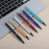 2PCS Ballpoint Pen Style Press Metal Material Ball Pens For School Office G2 Refill Black Blue Ink Writing 0.7mm Luxury Gift Pen 4