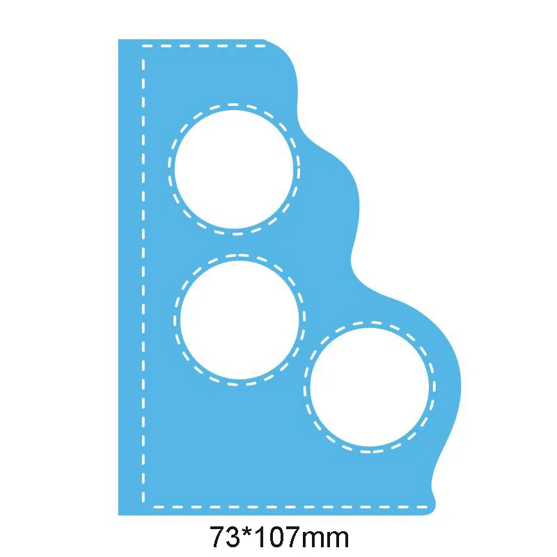 

Scrapbooking Dies Metal Corner Stitch Circle Cutting Die Craft Supplies Embossing Stamps Stencils Card Making Mould New 2019 cut