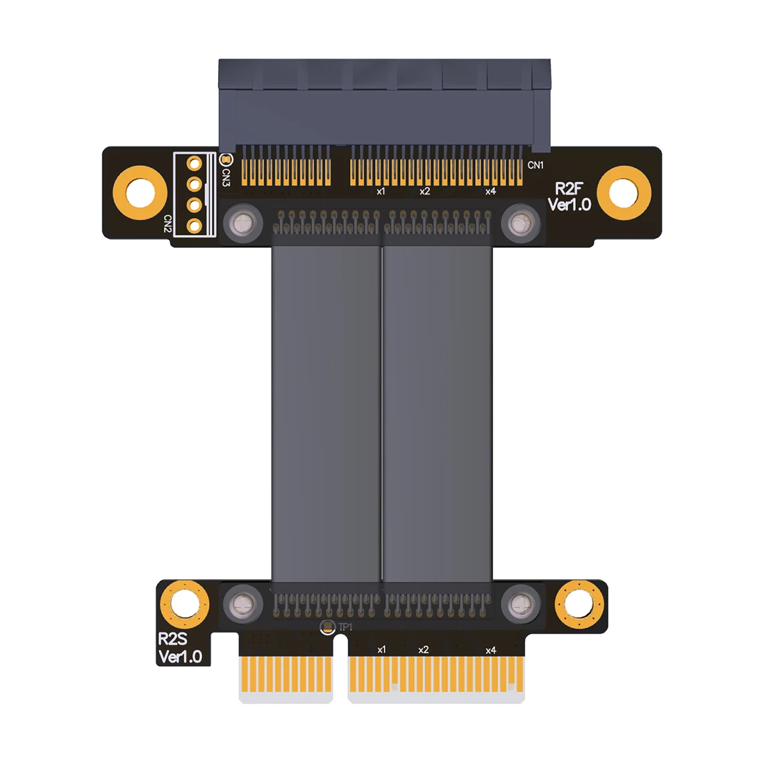 

PCIe 3.0 x4 Male to Female Extension Cable R22SF PCI Express Gen3 Motherboard Graphics SSD RAID Extender Conversion Riser Card