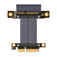 PCIe 3.0 x4 Male to Female Extension Cable R22SF PCI Express Gen3 Motherboard Graphics SSD RAID Extender Conversion Riser Card PCIe 3.0 x4 Male to Female Extension Cable R22SF PCI Express Gen3 Motherboard Graphics SSD RAID Extender Conversion Riser Card