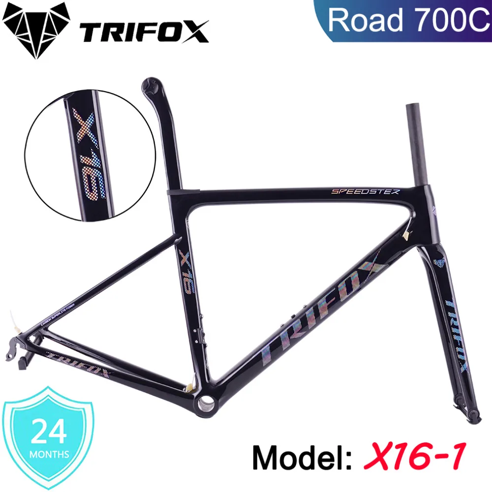 TRIFOX Ultralight Carbon Bicycle Road Frame Di2 Mechanical Racing font b Bike b font Frame Fork