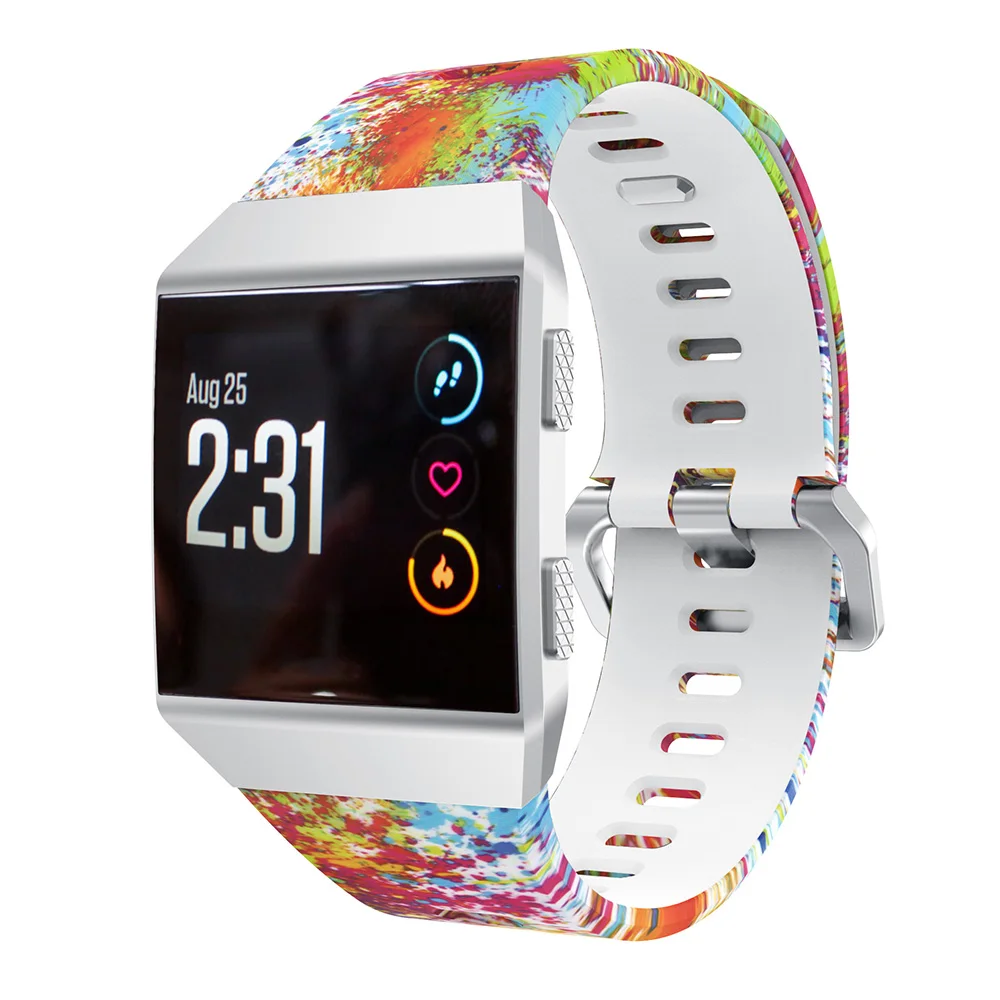 Новый Сменный ремешок для Fitbit Ionic мягкий силиконовый Смарт Браслет часов ionic