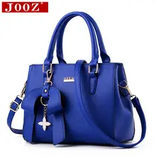 JOOZ simple Women Messenger Bags Hobos Women Bag ladies cute bow handbags 2016 crossbody bag Brand designer tote bag