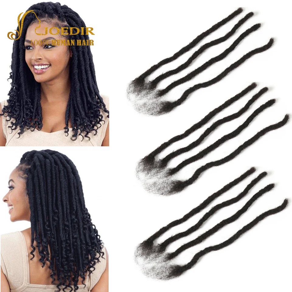 Joedir Handmade Dreadlocks Hair Extensions Crochet Braids Remy