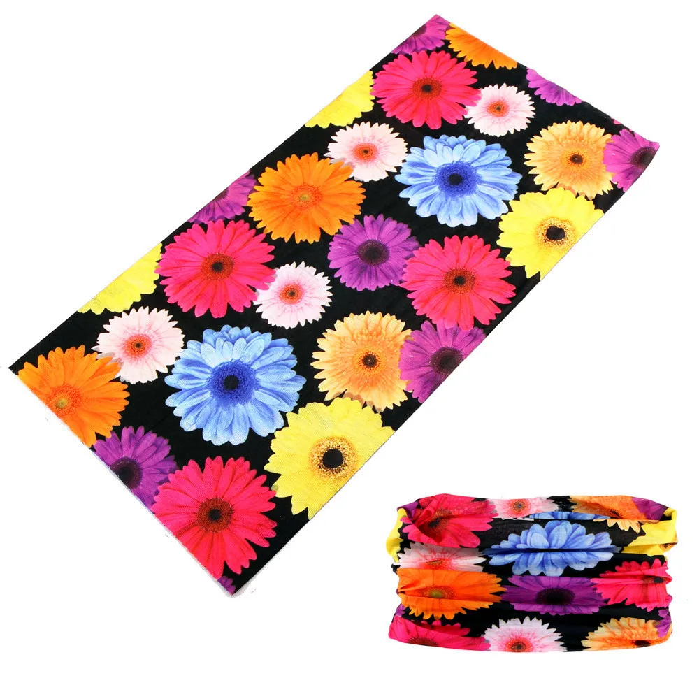 

2018 Hot Sale Unisex 3D Magic Multifunctional Tubular Seamless Bandanas Head Scarf Cycling Face Mask Neck Gaiter For Women Men