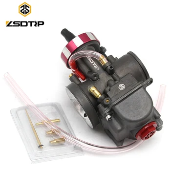

ZSDTRP Universal Motorcycle Carburetor PWK 28 30 32 34mm Off-road Scooter for GY6 ATV 50cc 110cc 250cc 400cc 4T Engine