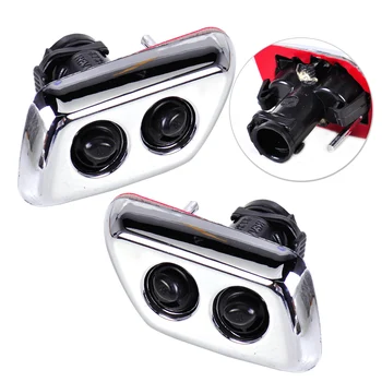 

DWCX 2Pcs New Head Light Lamp Plastic Washer Wiper Spray Nozzle Jet Fit for Chrysler 300 C 2005 2006 2007 DA805833AA
