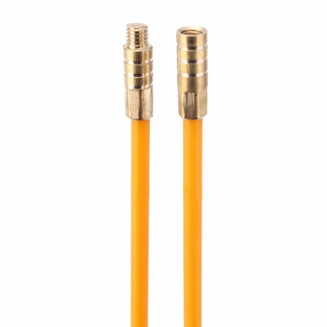 10pcs 330mm Length Fiberglass Cable Running Rods Kit Fish Tape Electrical Wire Coaxial 4mm Diameter