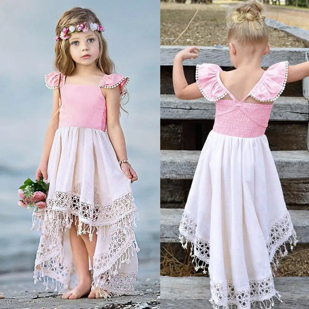 

Baby Girl Sleeveless Ruffles Floral Sundress Cloth Princess Dress baby girl spring newborn baby girls clothes sets fashion
