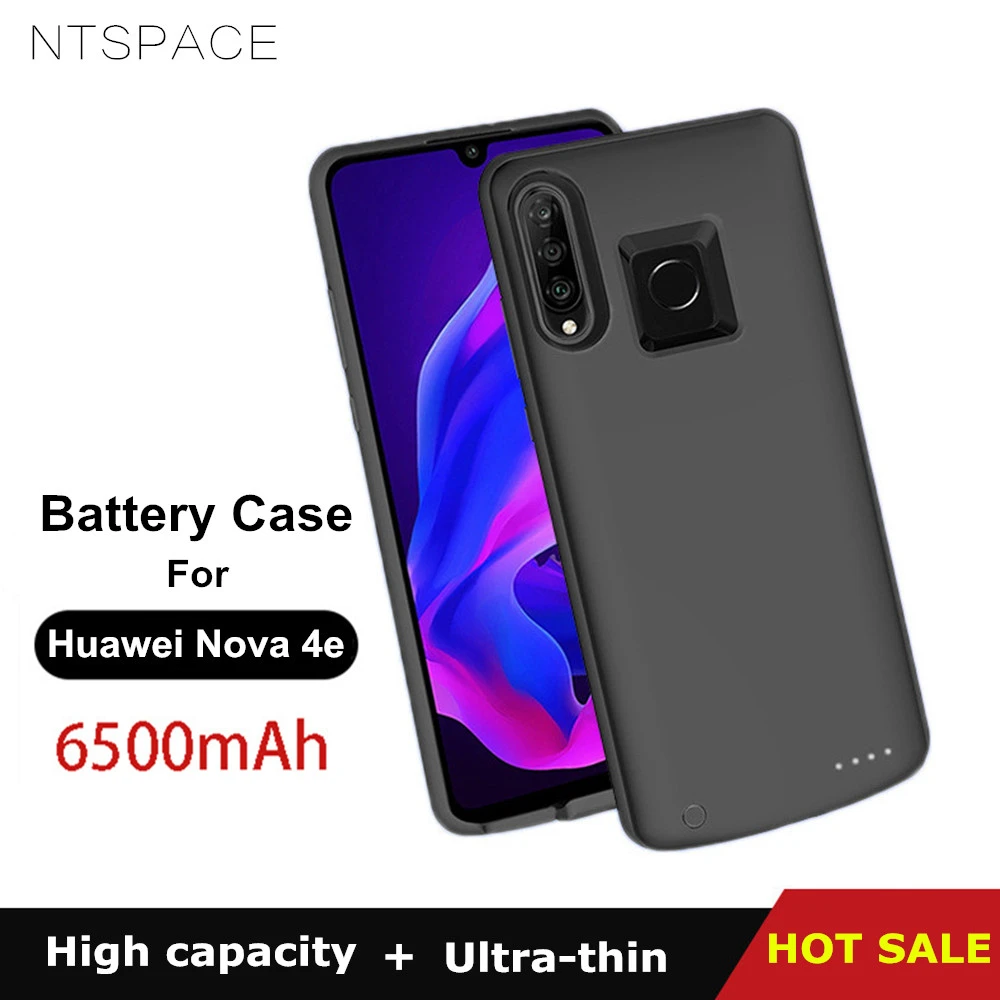 Battery Charge Cases For Huawei P30 Lite Battery Case Silm Silicone  Shockproof Power Bank Case For Huawei Nova 4e Charging Cover - Battery  Charger Cases - AliExpress