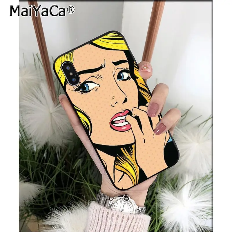 Мягкий силиконовый чехол MaiYaCa для Apple iPhone 8 7 6 6S Plus X XS MAX 5 5S SE XR|Чехлы-накладки| |