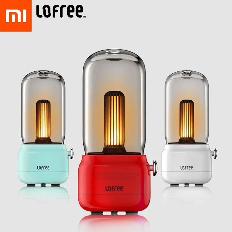 Xiaomi-Original-Mijia-Lofree-CANDLY-Retro-Light-USB-Charge-Stand-Two-Light-Modes-Warm-As-Ever