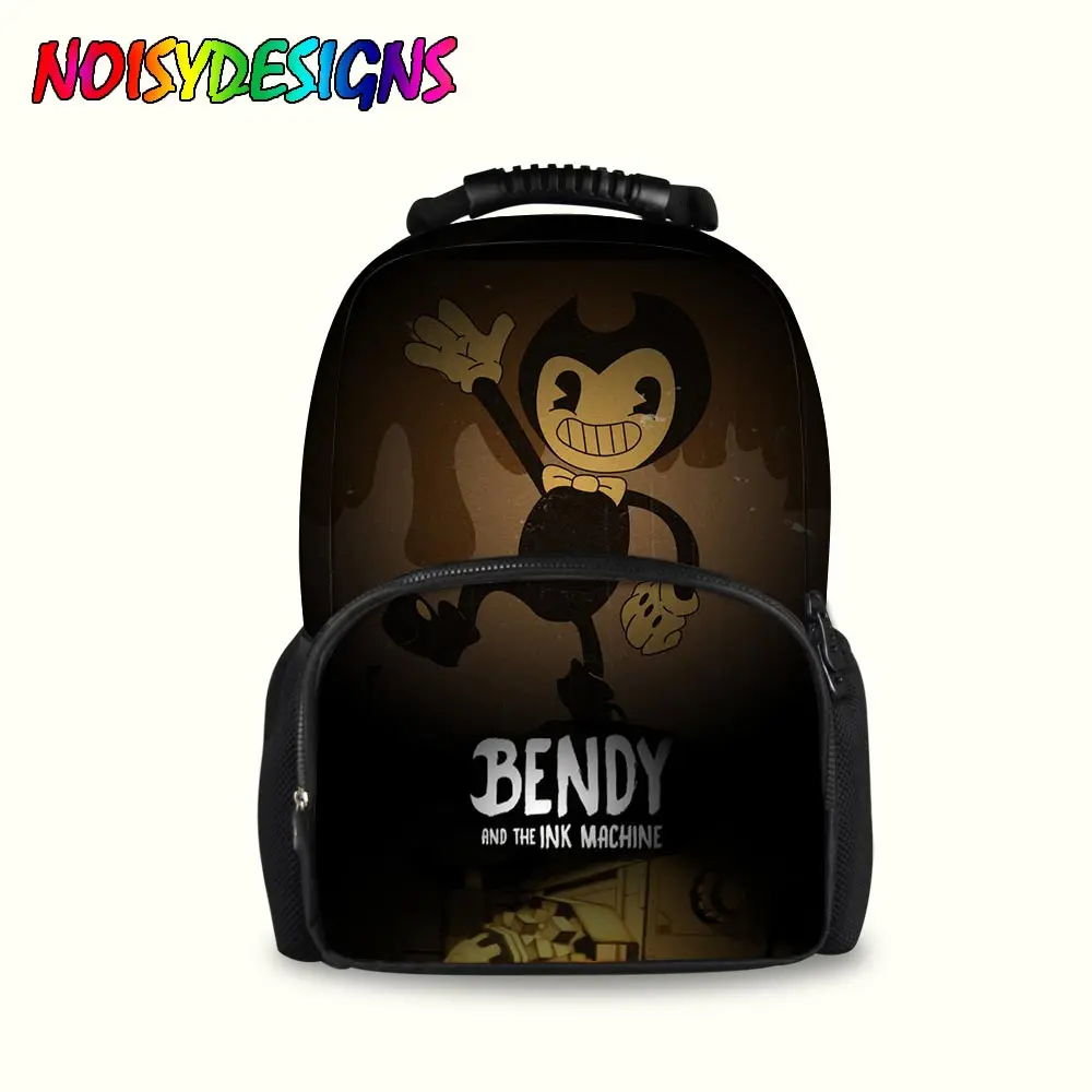 

New Arrival Bendy And The Ink Machine School Bag Game Backpack For Student School Supplies Notebook Backpacks Daily Rucksack