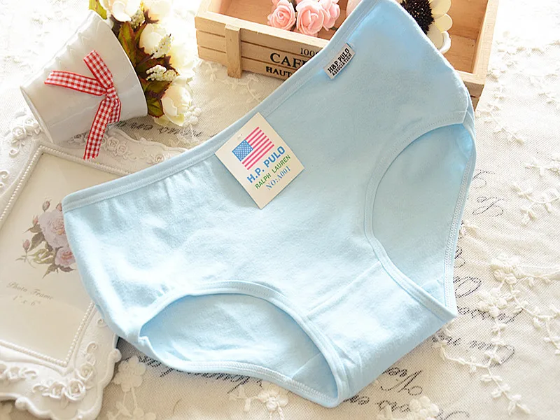 Hot Sale Calcinha Sexy Underwear Women Panties 2015 Candy Color Tanga Cotton Seamless Briefs High Quality