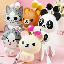 Новые Автоматические выдвижные Наушники с рисунком сыра кота для Samsung 4S 5S 6s xiaomi iPhone 4 5S 6s