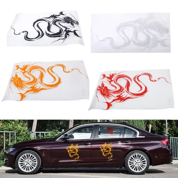 

CITALL Reflective Vinyl Dragon Graphic Car styling Hood Body Window Wrap Sticker Racing Sport Truck Decal DIY