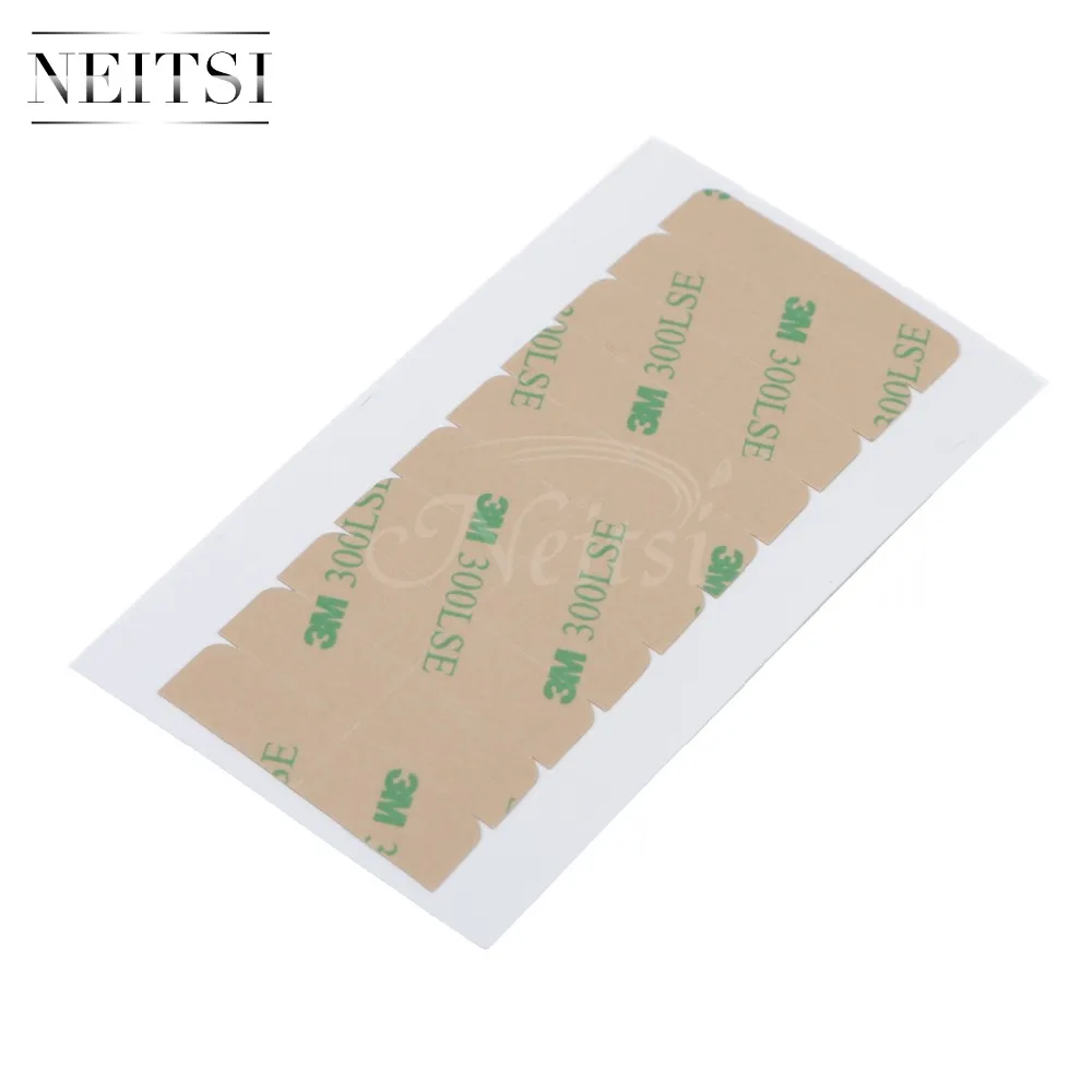 Neitsi 4cm*0.9cm 3M Double Sided Adhesive Tape For Skin Weft Tape Hair Extensions Super Adhesives Tape