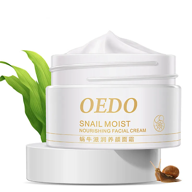 Korea Snail Face Cream Moist Nourishing Facial Anti Wrinkle Firming