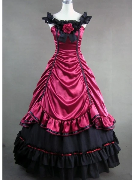 red masquerade ball dresses