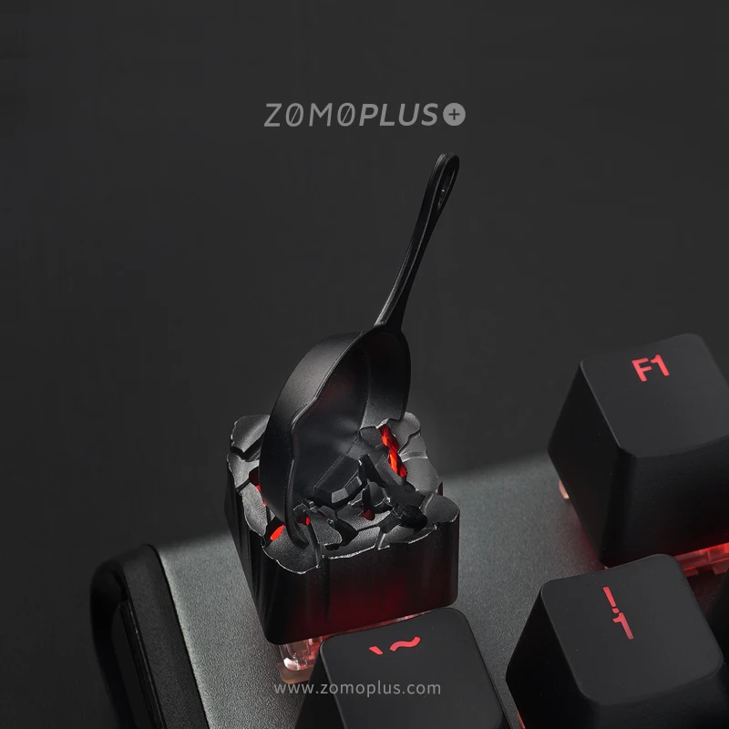 

ZOMO Original Design PUBG theme 3D metal key cap,helmet,pan,air drop box,mechanical keyboard keycaps,keycap for friend gift,1PCS