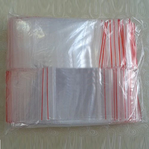 200 قطع حقيبة تخزين أكياس شفافة أكياس البلاستيك سستة ziplock التغليف ل أجزاء صغيرة (5*7 سنتيمتر)
