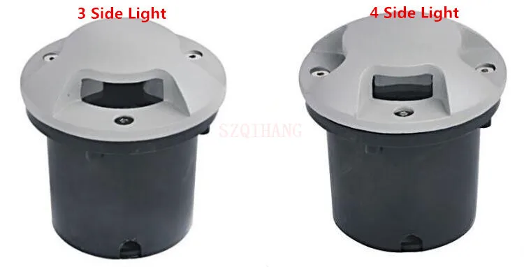 Description Picture 6 of item3*2W/5*2W LED underground lamp Buried lighting LED outdoor recessed floor lamp ground light IP68 waterproof AC85-265V/DC12V