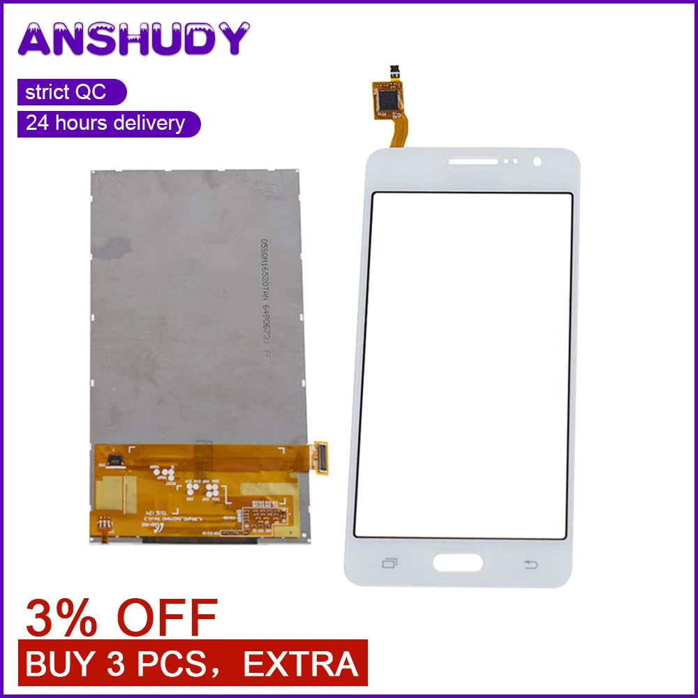 

For Samsung Galaxy Grand Prime G531 G531F SM-G531F G531H Touch Screen Digitizer Sensor Panel + LCD Display Panel Monitor