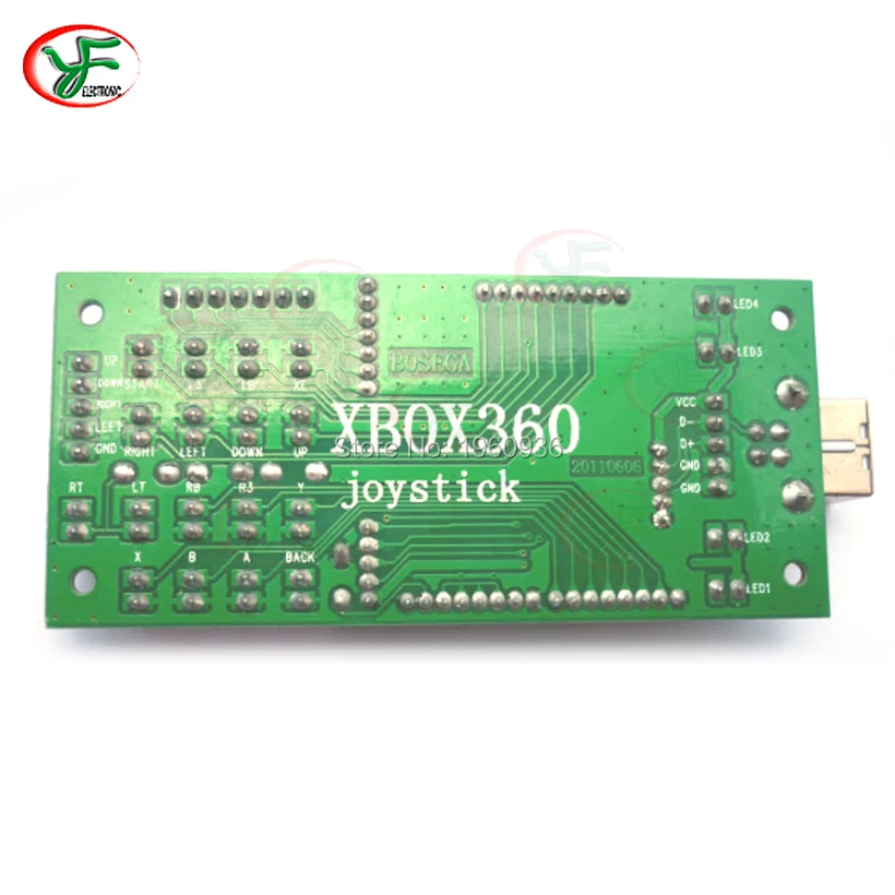 Аркадный джойстик PC XBOX360 энкодер Аркадный Игровой контроллер Джойстик печатная плата кнопки с кабелем