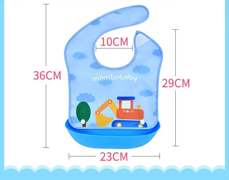 Высокое качество дизайн съемные водонепроницаемые детские нагрудники слюнявчик полотенце Ланч новорожденный мультфильм нагрудники
