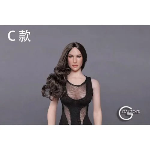 GACTOYS GC020 1/6 Сексуальная красивая звезда Моника Беллуччи голова лепить для 12 дюймов кукла Phicen экшн-Фигурка DIY - Цвет: C
