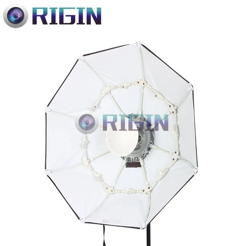 Origin-Foldable Beauty Dish and Octagonal Softbox 2 in 1 White 100cm (12)