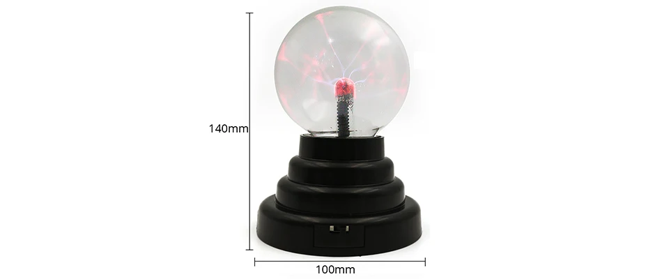 Lanpulux волшебный Статический электрический шар ночник зарядка через usb сенсорный изменение домашние декоративные светильники креативный