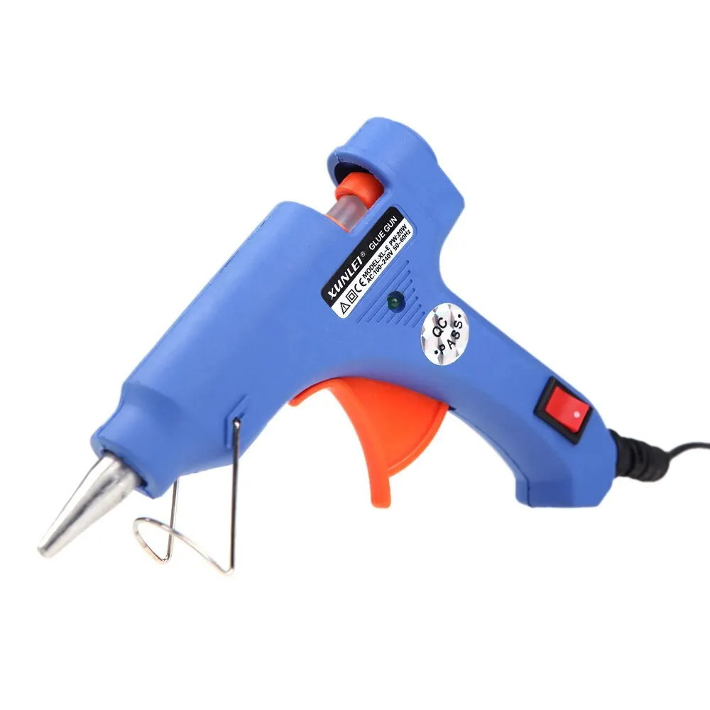 

XL-E20 20W Hot Glue Gun Professional High Temp Heater Repair Heat tool with Free 50pcs Hot Melt Glue Sticks