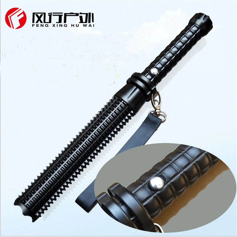 

Q5/T6/L2 telescopic zoom mace stick telescopic baton flashlight security patrol self-defense charge 18650 led flashlights