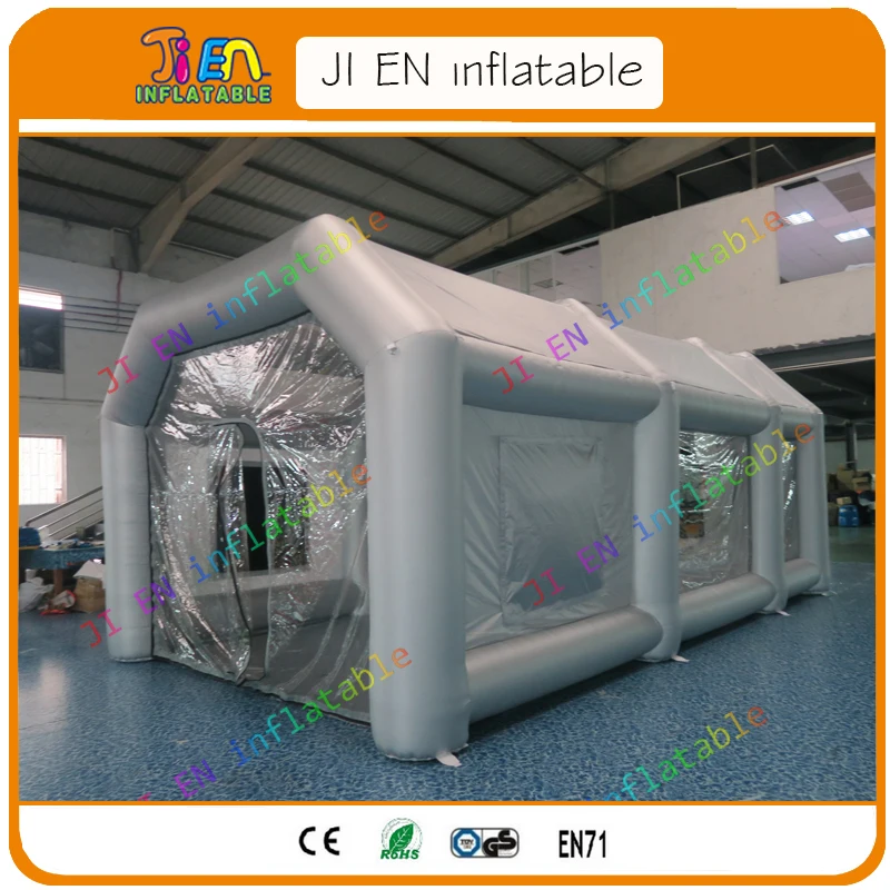 inflatable spray booth 2