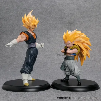 

Dragon Ball Z Super Saiyan Son Goku + Gotenks PVC Action Figures Collectible Model Toys 2pcs/set DBFG244