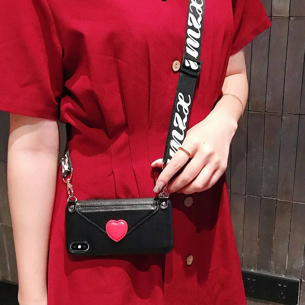 Кожаный чехол KISSCASE с ремешком для iPhone XS Max XR X 8 7 чехлы телефонов держателем в виде