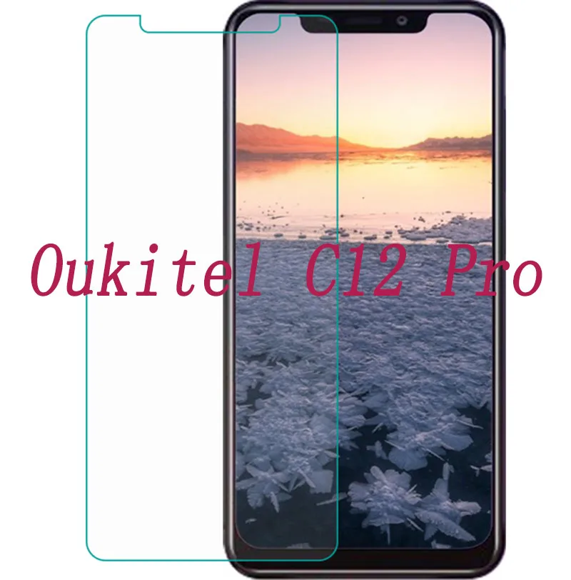 

Smartphone Tempered Glass for Oukitel C12 Pro C12PRO 9H Explosion-proof Protective Film Screen Protector cover phone