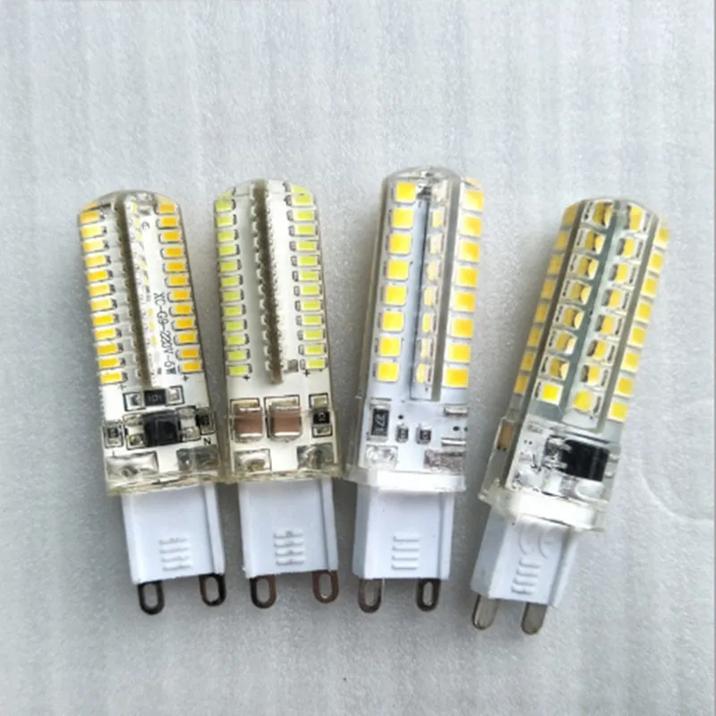 Высокая Мощность G9 Светодиодная лампа кукурузы AC220V 3014 7 Вт 9 12 15 2835LED Хрустальная