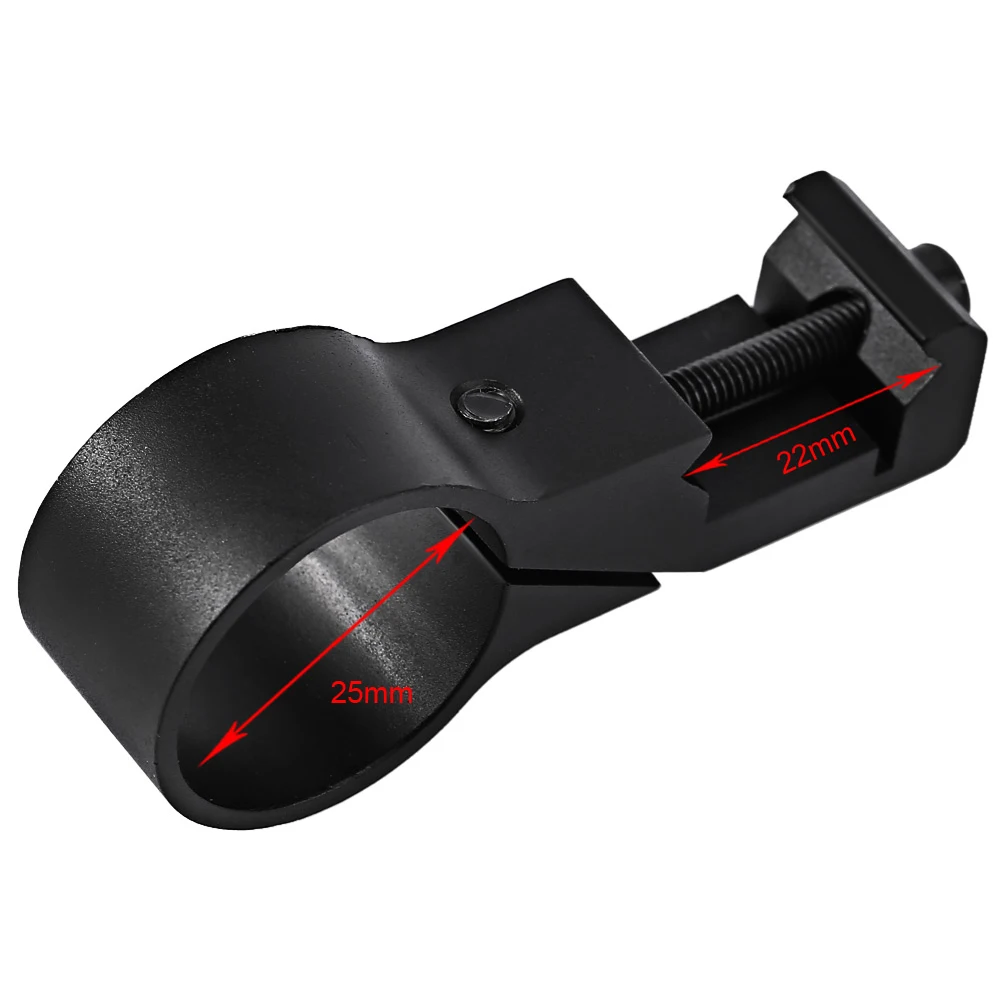 

Scope Mounts 1" Offset Ring Flashlight Light Laser Side Mount 20mm 7/8" Weaver Picatinny Rail Mount for Flashlight Laser Scope