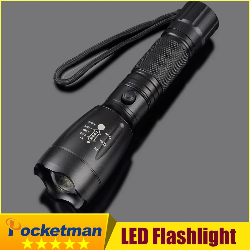 2018 Новый 3800 люмен XM-L T6 светодиодный фонарик Масштабируемые фонари Torch light Водонепроницаемый Lanternas LED Lanterna